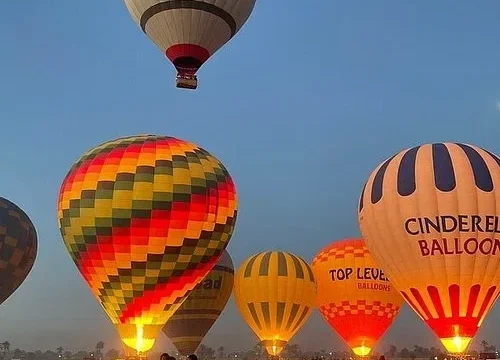 Luxor Tagesausflug mit Heißluftballonfahrt